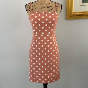 Forever 21 Polka Dots Fitted Dress